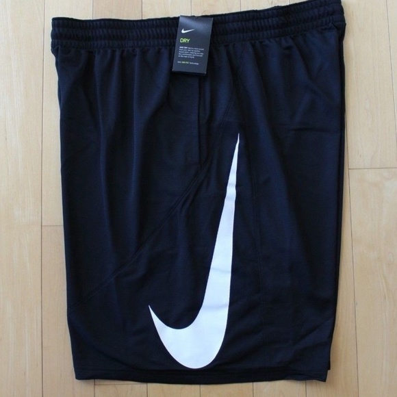 big nike logo shorts